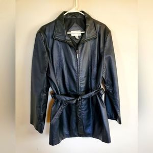 Worthington Women's Black Leather Jacket